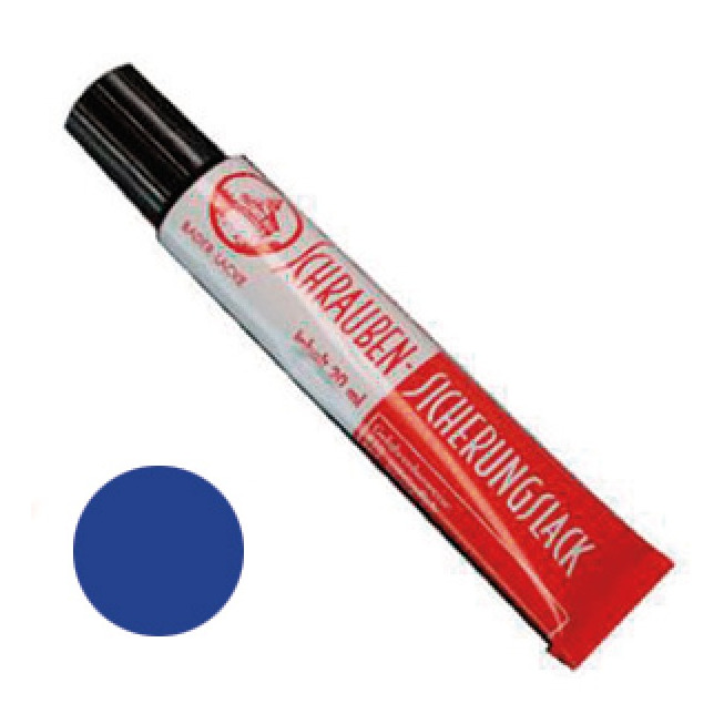 Schraubensicherungslack blau 20 g Tube