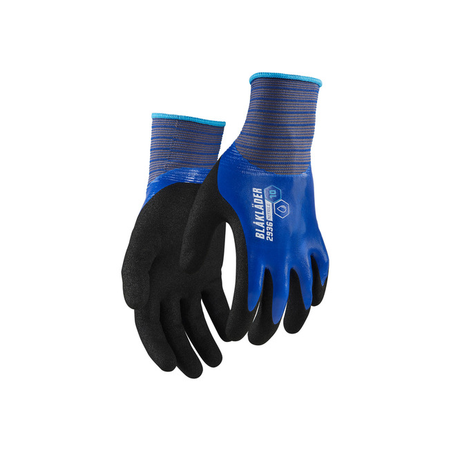 Work glove WR, Nitrile coated Kornblumenblau 8