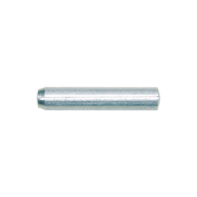 Zylinderkerbstift DIN 1473 - Stahl - verzinkt blau - 10 X 25