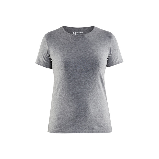 Damen T-Shirt Grau Melange XL