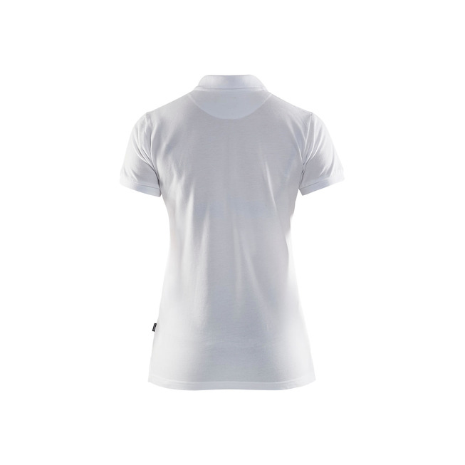 Damen Polo Shirt Weiß L