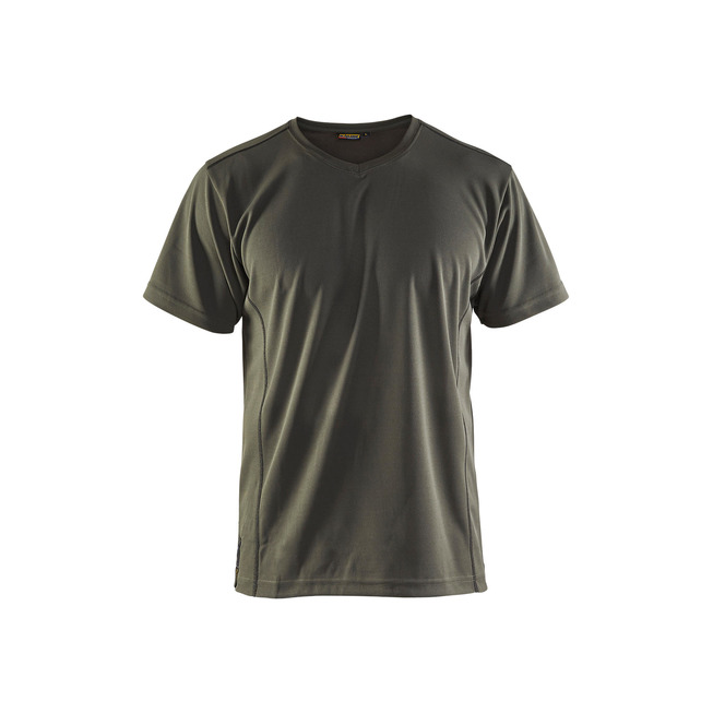 T-Shirt mit UV Schutz Armygrün M