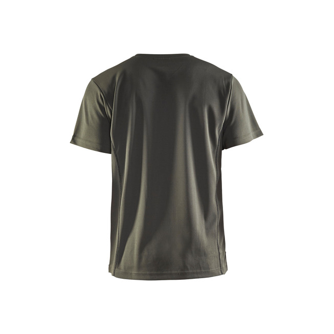 T-Shirt mit UV Schutz Armygrün S