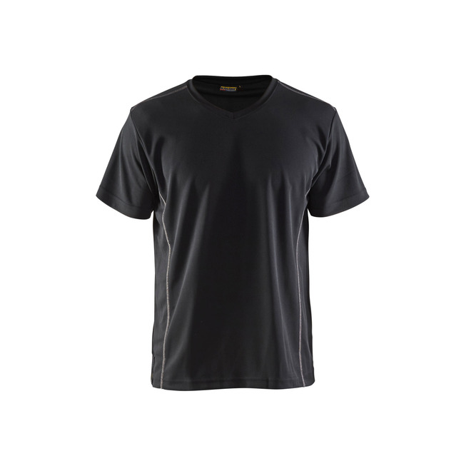 T-Shirt mit UV Schutz Schwarz XS