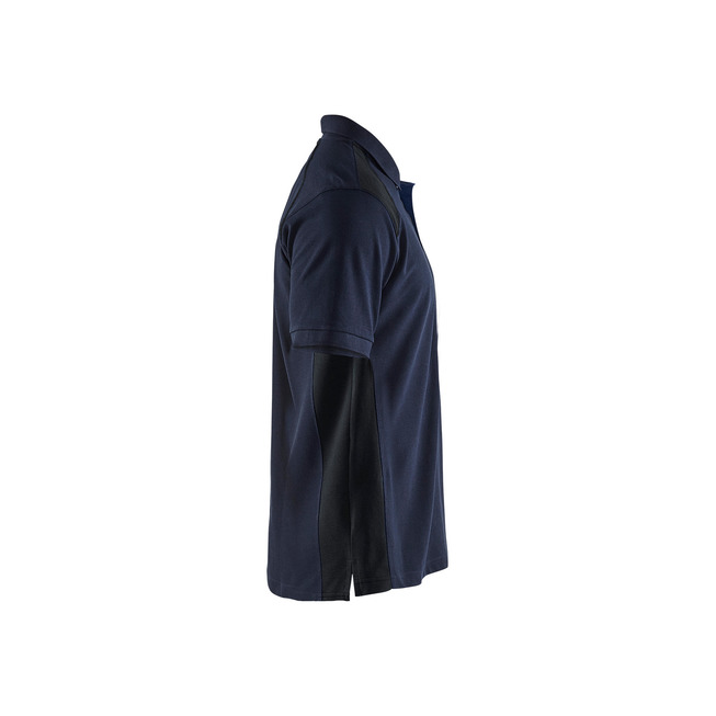 Polo Shirt Dunkel Marineblau/Schwarz XL
