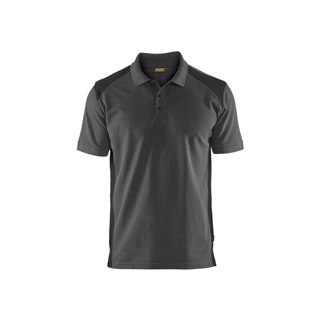 Polo-Shirt Grey/Black XXL