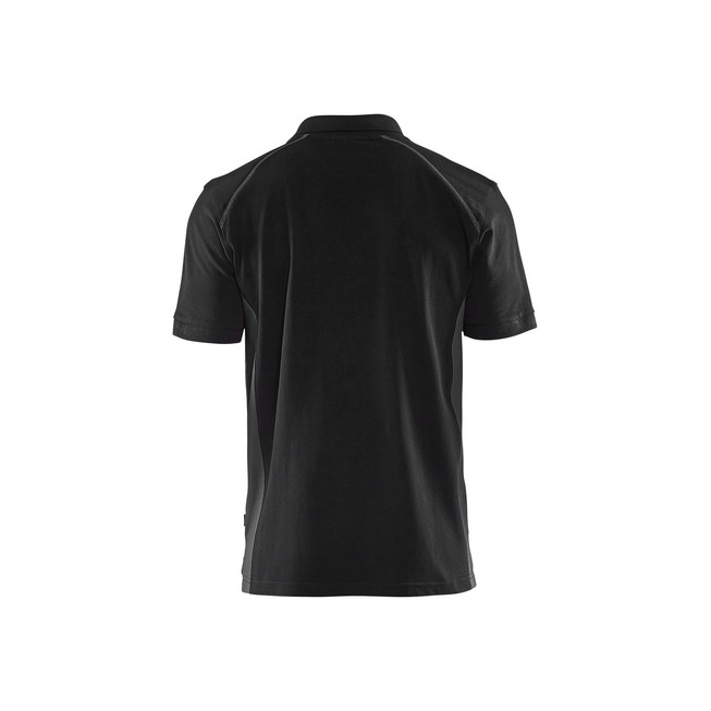 Polo Shirt Schwarz/Dunkelgrau XXL