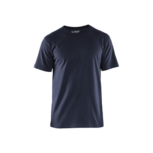 T-Shirt 5er-Pack Dunkel Marineblau S