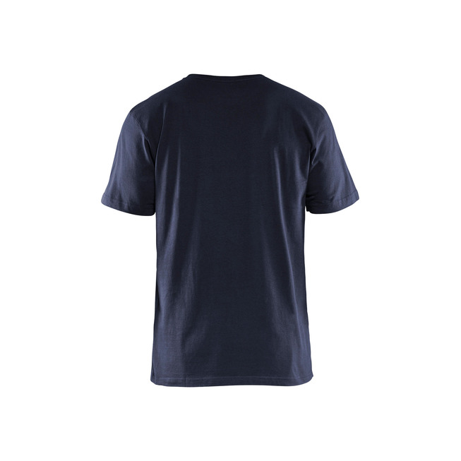 T-Shirt 5er-Pack Dunkel Marineblau S