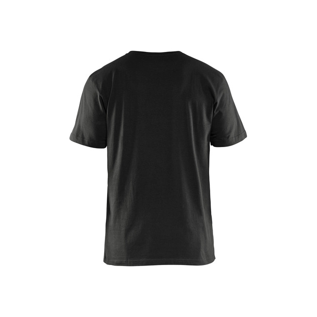 T-Shirt 5er-Pack Schwarz 4XL
