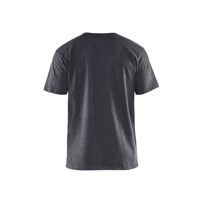 T-Shirt 5er-Pack Schwarz Melange XS
