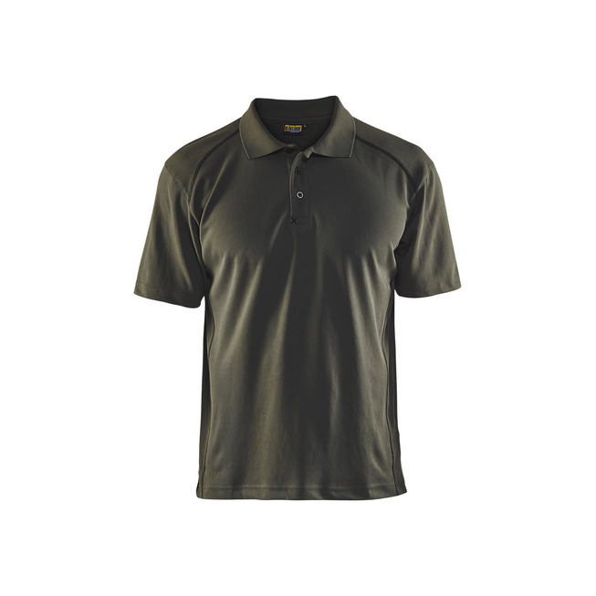 Polo Shirt mit UV Schutz Armygrün S
