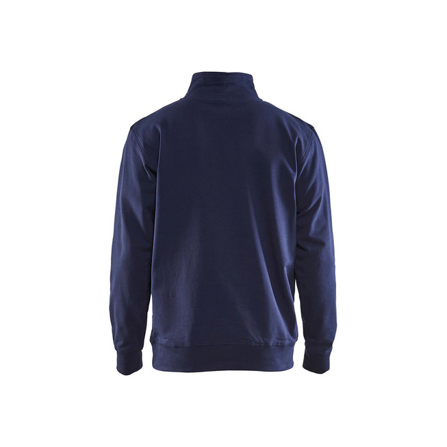 Sweater mit Half-Zip Marineblau XXXL