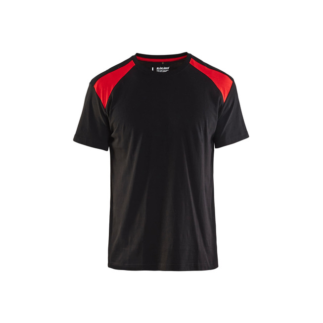 T-shirt Schwarz/Rot S