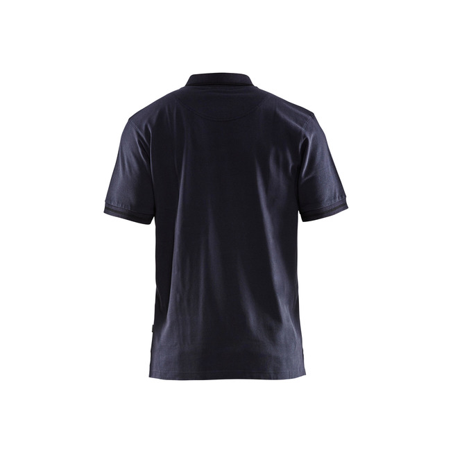 Polo Shirt Dunkel Marineblau/Schwarz S