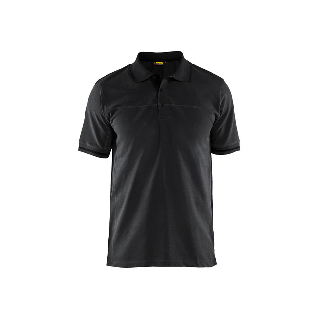 Polo Shirt Schwarz/Dunkelgrau 4XL