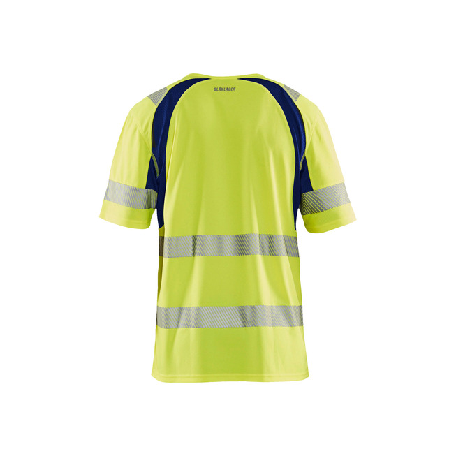 UV T-Shirt High Vis High Vis Gelb/Marineblau L
