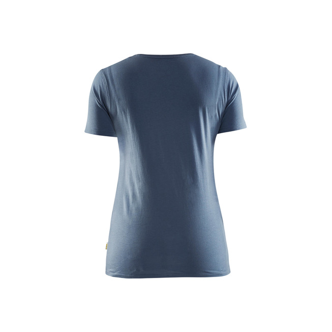 Damen T-Shirt 3D Taubenblau L