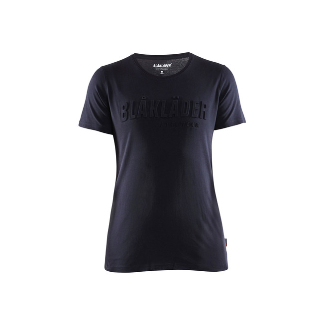 Damen T-Shirt 3D Dunkel Marineblau M