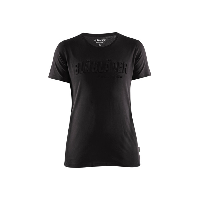 Damen T-Shirt 3D Schwarz XS