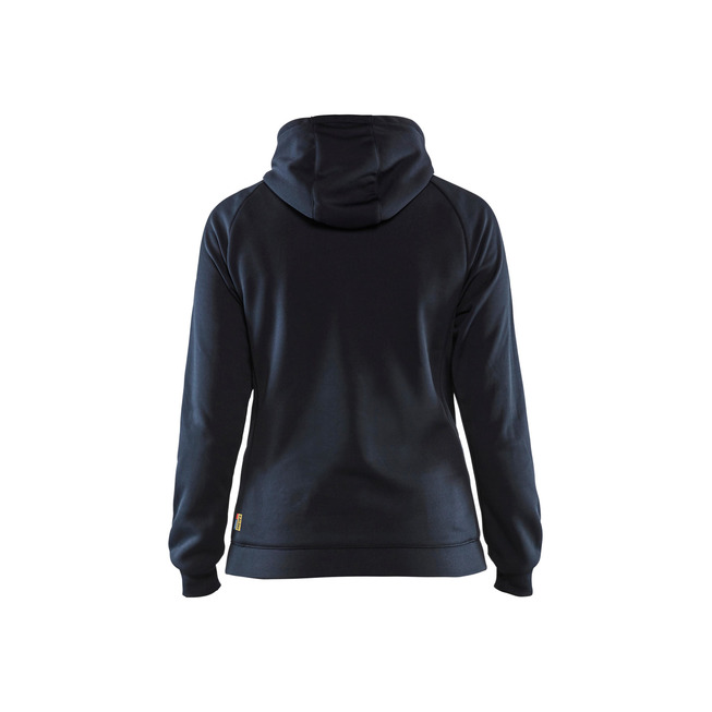 Damen Hybrid Sweater Dunkel Marineblau/Schwarz XL