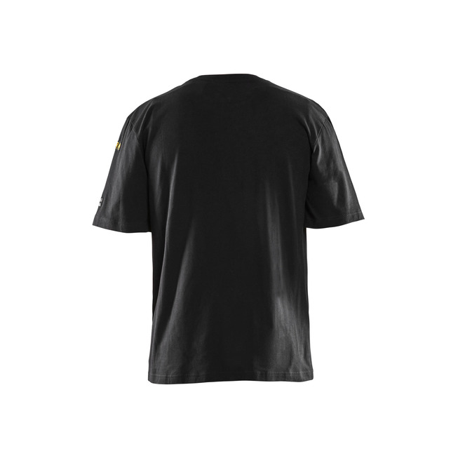 Flammschutz T-Shirt Schwarz 4XL