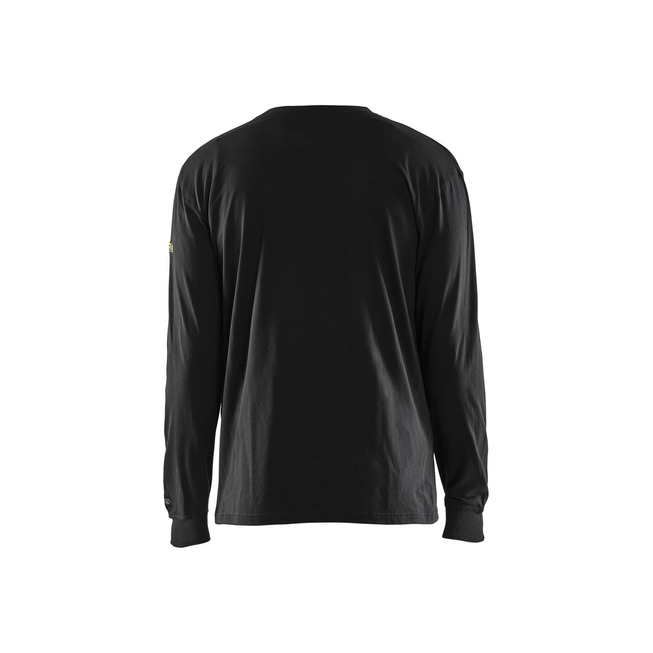 Flammschutz Langarm Shirt Schwarz 4XL