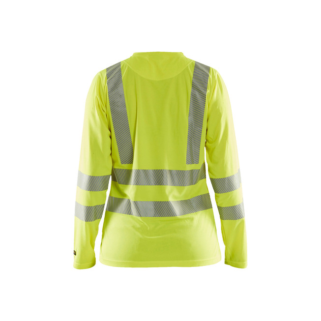 Damen UV Shirt High Vis langarm High Vis Gelb XXXL