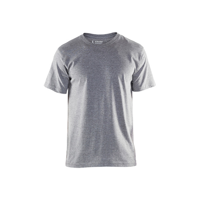 T-Shirt Grau Melange XXL