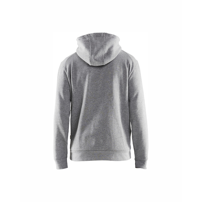 Kapuzensweater 3D Grau Melange XL