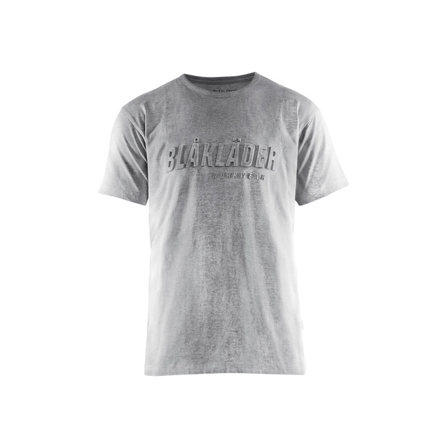 T-shirt 3D Grau Melange XXXL