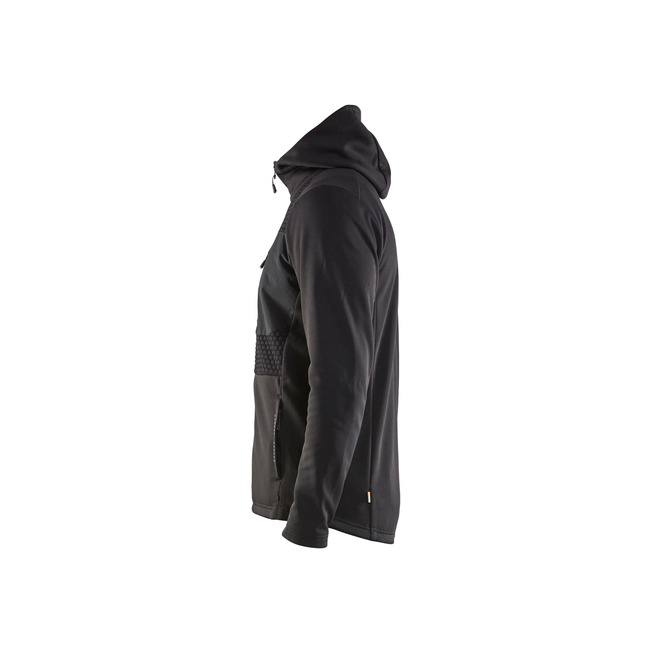 Kapuzensweater mit Reißverschluss Schwarz XL