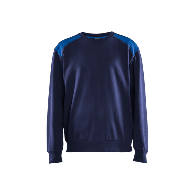 Sweatshirt Marineblau/Kornblau 4XL