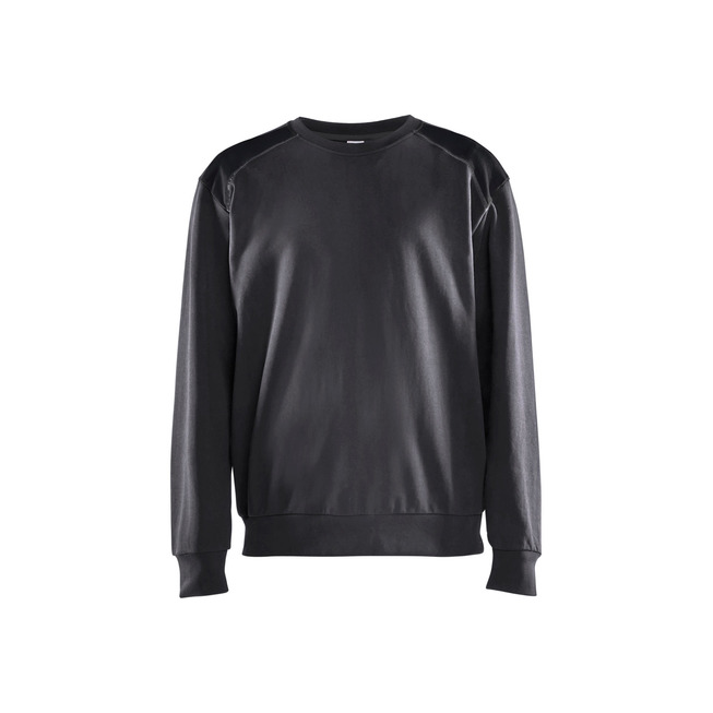 Sweater Round-neck Two-tone Grey/Black L