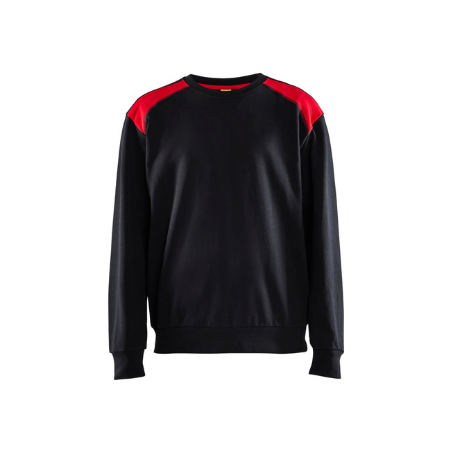 Sweatshirt Schwarz/Rot XL