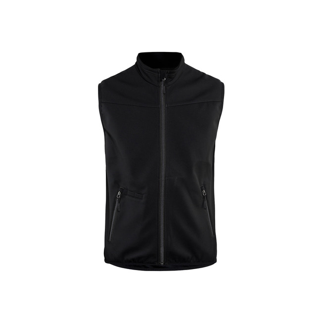 Softshell Weste Schwarz/Dunkelgrau XL