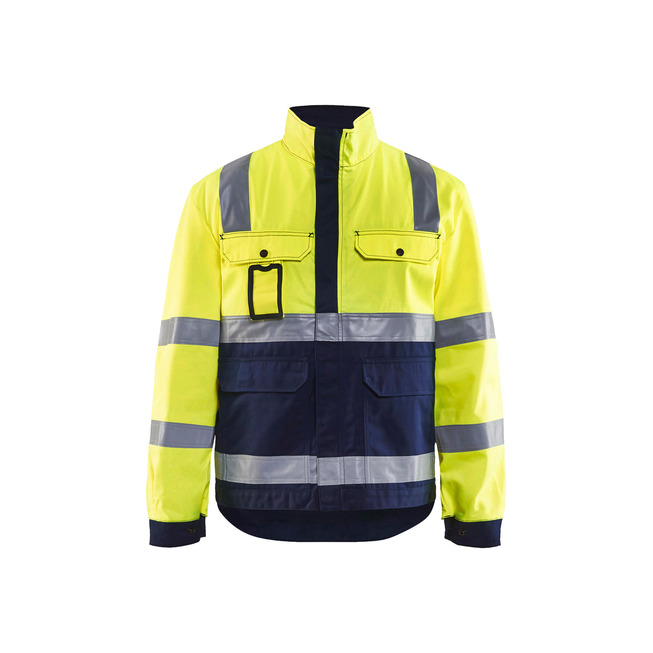 High Vis Jacke High Vis Gelb/Marineblau XS