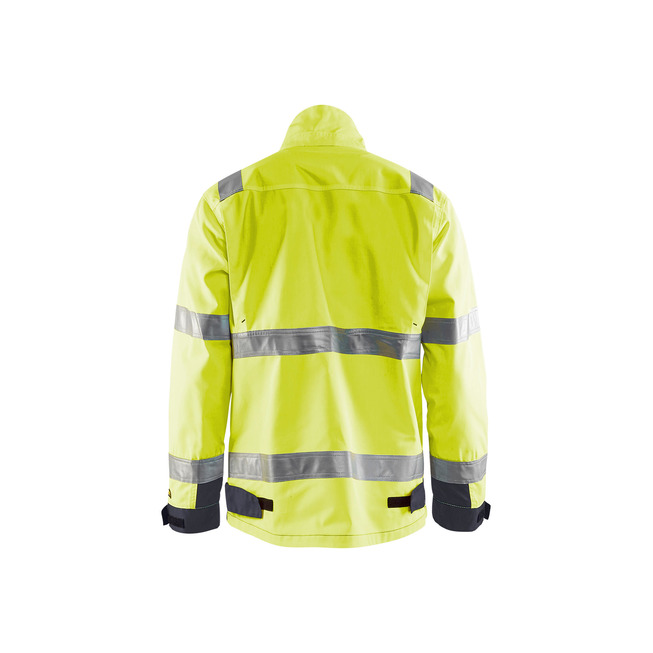 High Vis Jacke High Vis Gelb/Mittelgrau M