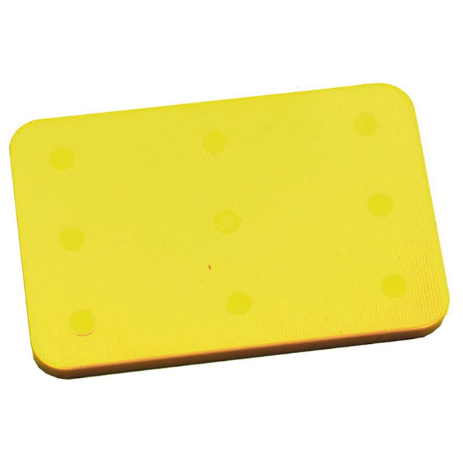 Unterlegplatten Kunststoff 60 x 40 x 4 mm gelb (PAK=1000ST)