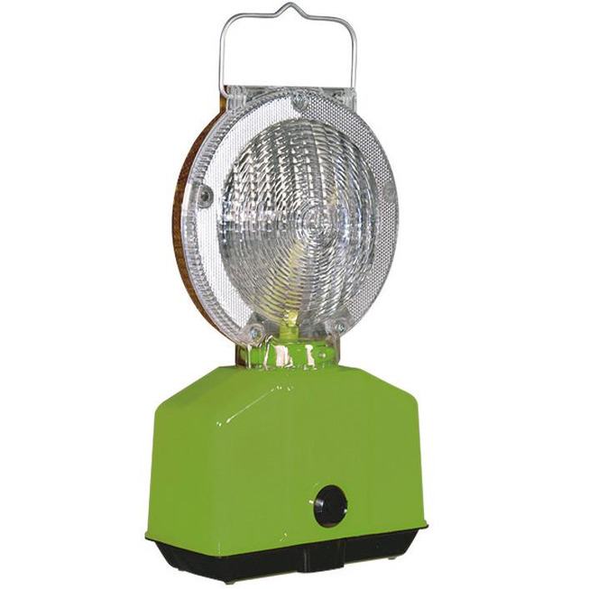 Výstražná lampa LED, s blikajícím/trvalým světlem žluté / žluté, testováno BASt