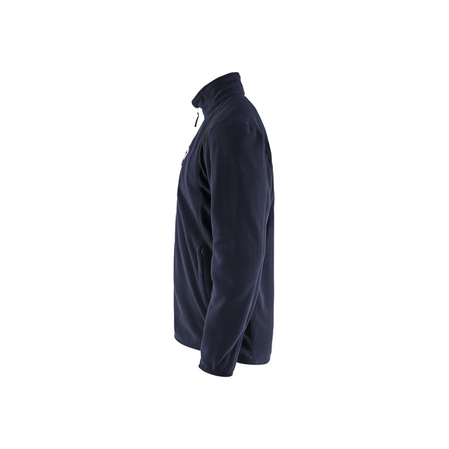 Fleecejacke Dunkel Marineblau/Schwarz L