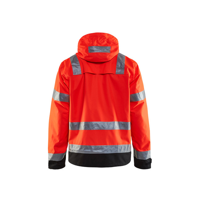 High Vis Funktionsjacke High Vis Rot/Schwarz S