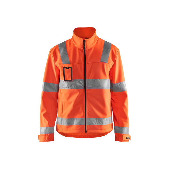 High Vis Softshell Jacke High Vis Orange 4XL