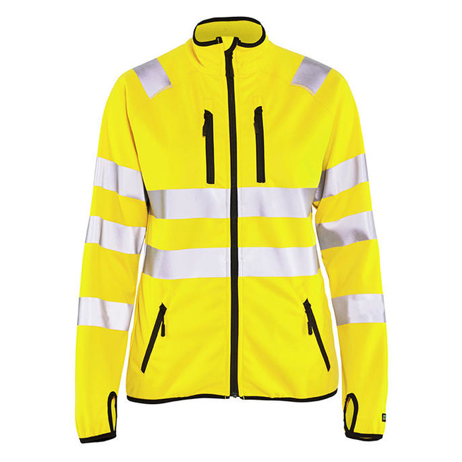 Damen High Vis Softshell Jacke High Vis Gelb XS