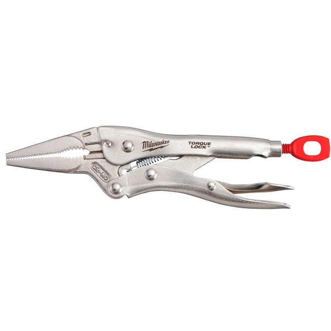 6 Long Nose Locking Pliers - 1pc