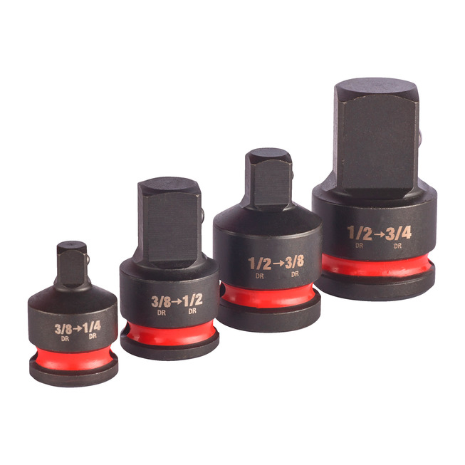 SHOCKWAVE Adapter 1/2" u. 3/8" Set 4-tlg