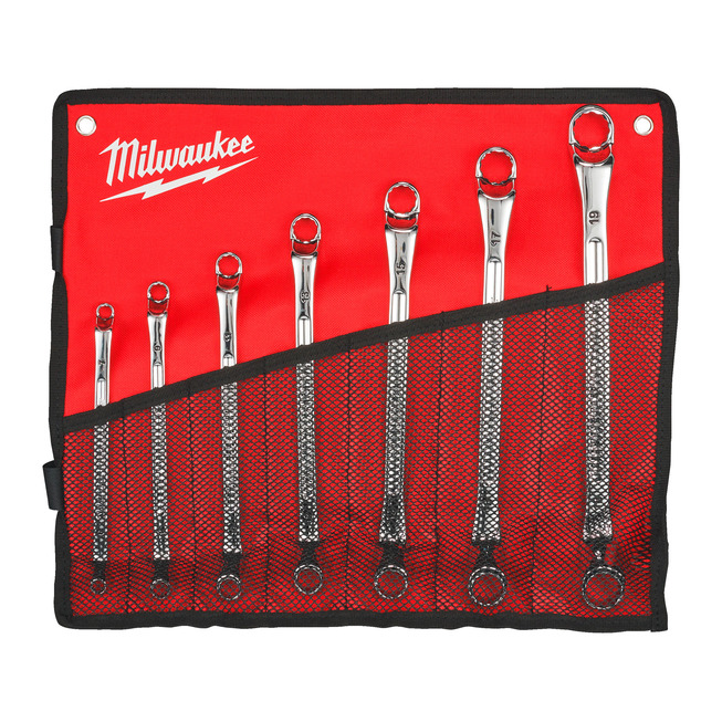 7 pc Double Ring Offset Spanner Set