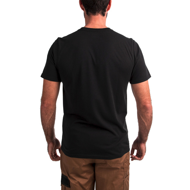 HTSSBL-M Hybrid-T-Shirt schwarz