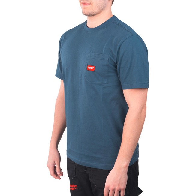 WTSSBLU-M Arbeits-T-Shirt blau