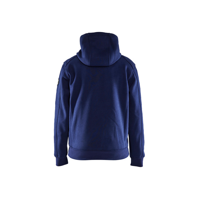 Kapuzensweater mit Pile-Innenfutter Marineblau L